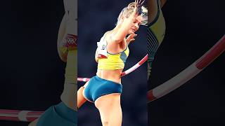 😂 Funny Fails In Women's Pole Vault #Shorts