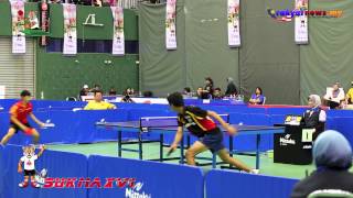 SUKMA XVI : Ashraf (Kedah), Juara Ping Pong (L)