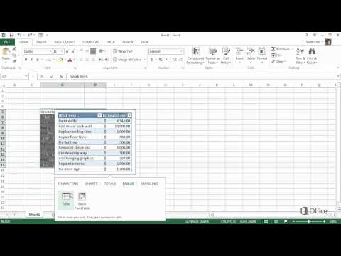Your first excel 2013 workbook - start using excel 2013 - video 1 of 5 Your first excel 2013 workbook - start using excel 2013 - video 1 of 5