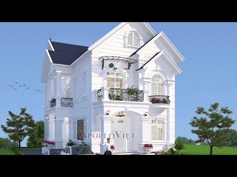 Thiết kế nhà đẹp-Tốp 5 mẫu biệt thự 2 tầng đẹp nhất hiện nay!