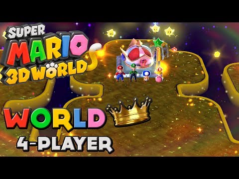 Watch Super Mario 3D World: World Crown (4-Player)