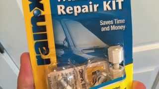 Rain-X Windshield Repair KIT - Review and How-To Video