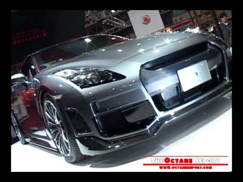 Tommy Kaira's EbbrezzaR R35 Nissan GTR at its debut during the 