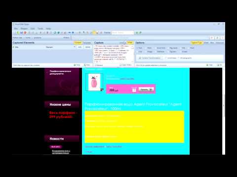 Парсинг товаров с помощью Visual Web Ripper Парсинг товаров с помощью Visual Web Ripper