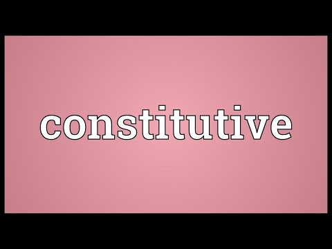 Header of constitutive