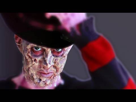 Freddy Krueger's Burn MakeUp Nightmare on Elm Street 