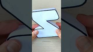 Paper Alphabet Lore Z