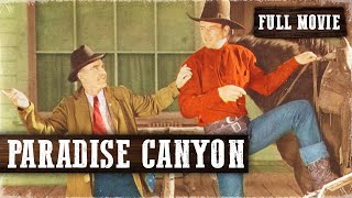 PARADISE CANYON | John Wayne | Full Length Western Movie | 720p | HD | English