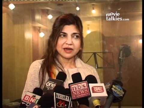 Alka Yagnik at Yeh Kaisi Parchhai Muhurat
