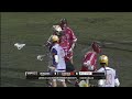 Lyle Thompson goes behind the back, then scores backhand against Brodie Merrill
