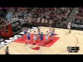 NBA 2k13 PC Utah Jazz (Karl Malone) vs Chicago Bulls (Michael Jordan) Gameplay GTX 580 HD