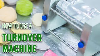 How to Make Meat Pie Empanadas with Turnover Machine