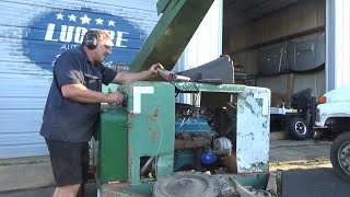 Amc V8 Powered Hot Rod Wood Chipper First Start And Break In