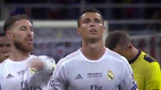 Tension - madness - nerves Ronaldo's penalty in the Champions League final with 