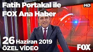 Başkanlık sistemi tartışması... 26 Haziran 2019 Fatih Portakal ile FOX Ana Haber