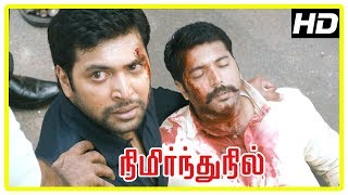 Nimirnthu Nil Climax Scene | Look alike of Jayam Ravi is attacked | People get Justice Nimirnthu Nil Climax Scene | Look alike of Jayam Ravi is attacked | People get Justice