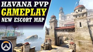 Overwatch - Havana Gameplay (New PvP Escort Map)