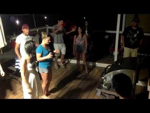 wobble line dance Partin Fam & Friends part2