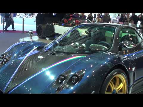 Pagani Zonda Tricolore and Cinque Walkaround at the Geneva Auto Salon 