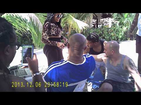 GIRL BOCA CHICA BEACH Dominican Republic FUNNY