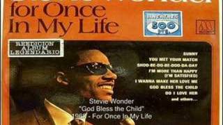 Watch Stevie Wonder God Bless The Child video