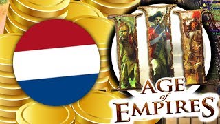 DUTCH INFINITE GOLD STRATEGY - AGE OF EMPIRES 3