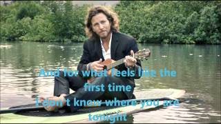 Watch Eddie Vedder Goodbye video