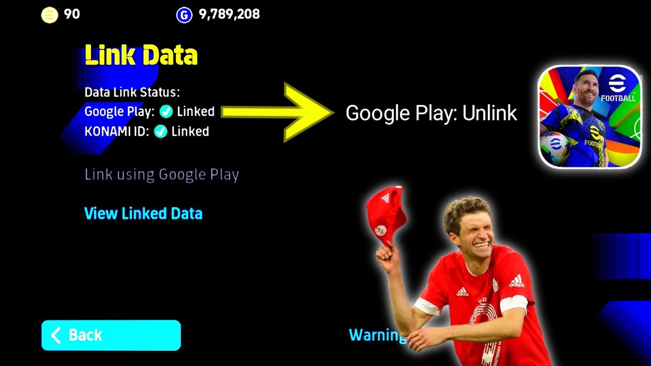 How to UNLINK Google Play from eFootball — FIX Your How to UNLINK Google Play from eFootball — FIX Your