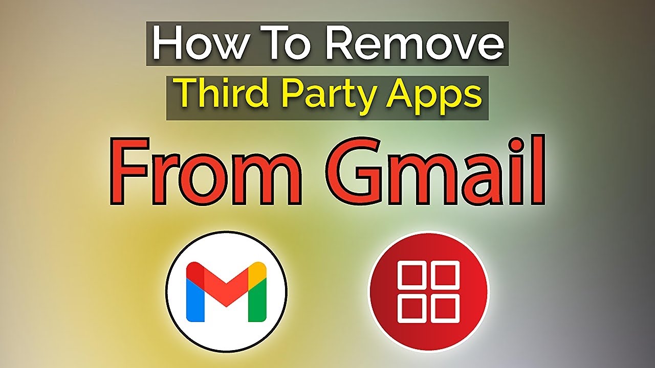 How to remove third-party access from google account How to remove third-party access from google account
