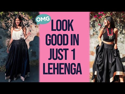 10 Ways to Style 1 Lehenga for a Wedding | Sejal Kumar