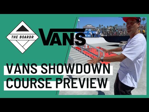 Vans Showdown 2022 Course Preview at Huntington Beach