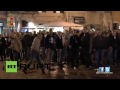 RAW Feyenoord fan Roman rampage - Dutch football hooligans run riot