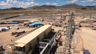 Xstrata Antapaccay Mine - Siemens Gearless Drives For Conveyors