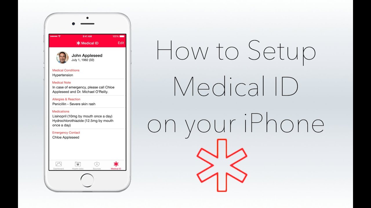 Setup Medical ID on Your iPhone [HOW TO] - YouTube