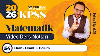 54 - Oran - Orantı 1. Bölüm - Mehmet Bilge Yildiz