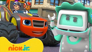 Special Mission Blaze Stops a Baby Robot! 🤖 Blaze and the Monster Machines | Nic