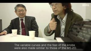 Korg MS-20 mini - Interview with Mr. Fumio Mieda and Mr. Hiroaki Nishijima