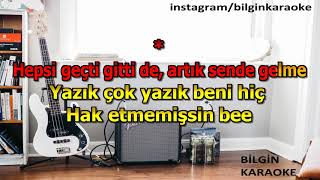 Bilal Sonses - Neyim Olacaktın (Remix) Türkçe Karaoke