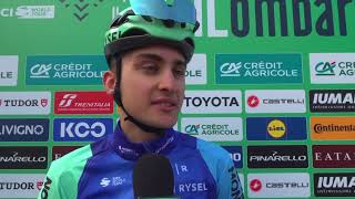 Il Lombardia 2025 - Paul Seixas Bah Voilà, Maintenant Je Pense Que Jai Pé Un Cap