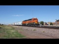 Iowa Park TX video: BNSF intermodal meets local at Iowa Park, TX