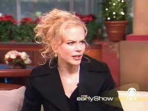 Nicole Kidman on Naomi Watts on CBS Early Show. Dec 3, 2007 8:43 AM