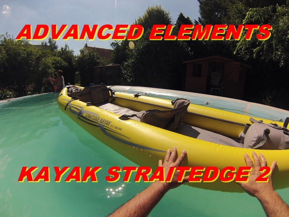 Advanced Elements Straitedge2 Kayak - YouTube
