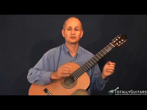 The Canon In D Acoustic Guitar Lesson - Johann Pachelbel