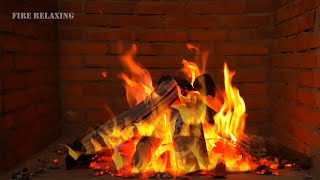 Fire Relaxing 🔥 WHITE NOISE -  Fireside Reverie to Glide Through Winter🔥