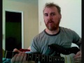 David demonstrates the chords in PopCanon's "I've Got a Theory"
