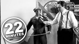 Like watching paint dry? | CBC's first ever TV broadcast | Canada 150 | 22 Minutes