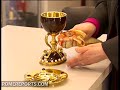 A replica of the Holy Grail, for sale in Rome