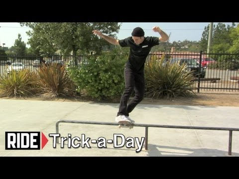 Trick-a- Day - FRONTSIDE BOARD SLIDE with JT Aultz