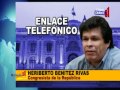 ENLACE TELEFONICO CON HERIBERTO BENITEZ
