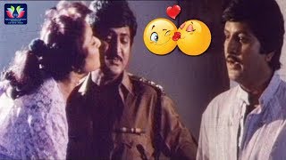 Aamani And Mohan Babu Kissing Scene Telugu Movie Love Scenes Tfc Lovers Adda